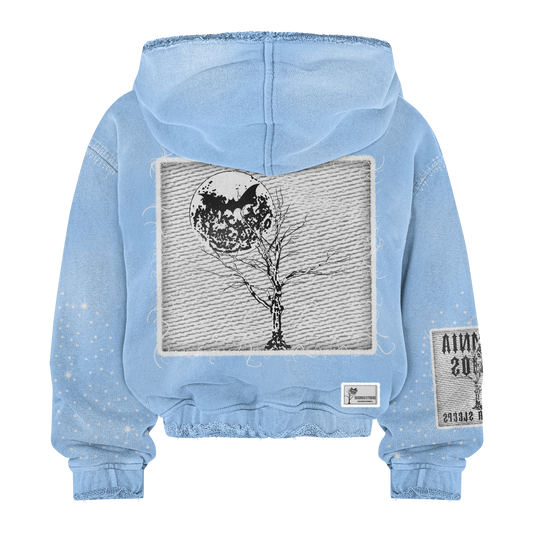 Comic Blue Zip Up